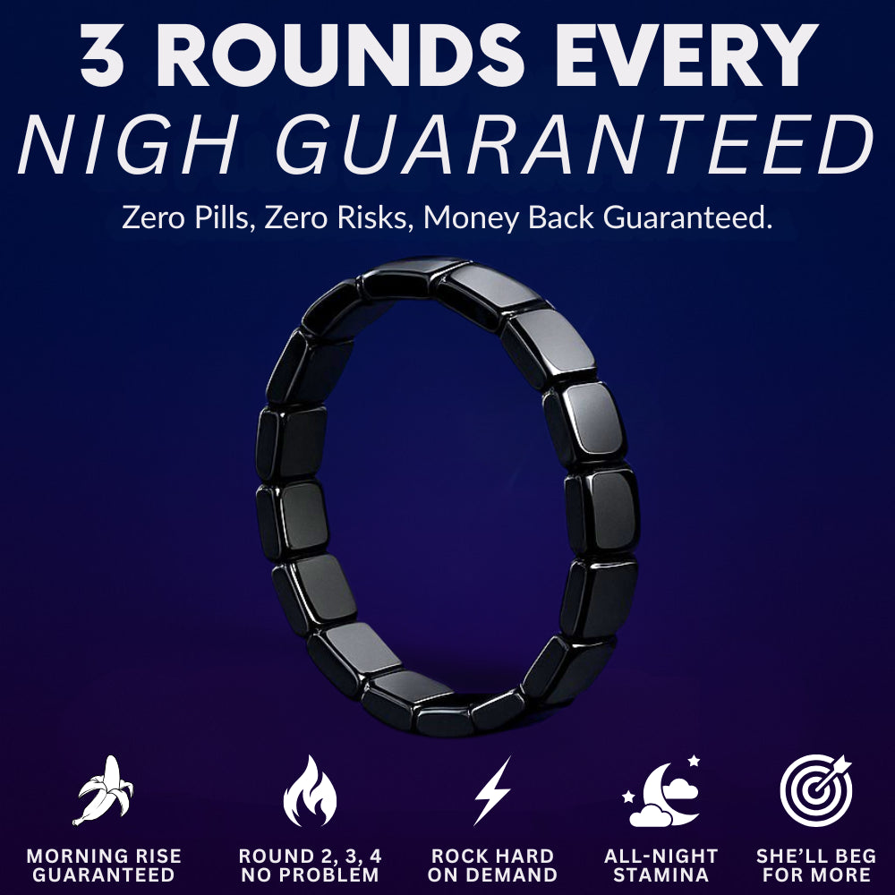 Hemistone Hematite Bracelet : Reawaken the dominant man within you