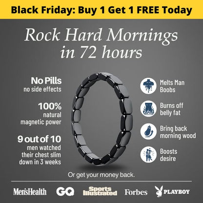 Hemistone Hematite Bracelet : Reawaken the dominant man within you