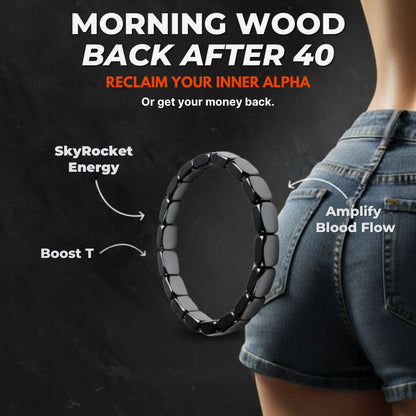 Hemistone Hematite Bracelet : Reawaken the dominant man within you