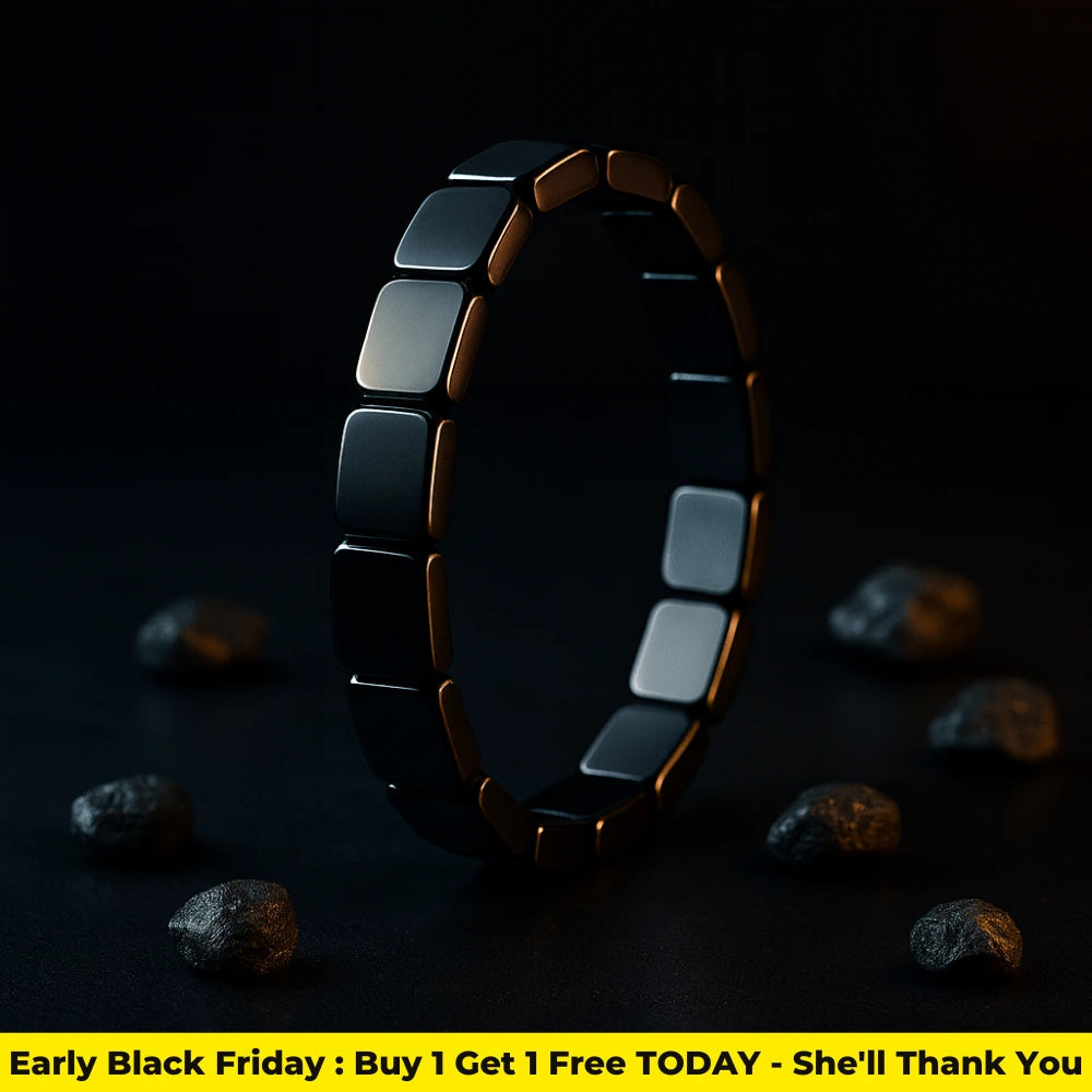 Get 2x Extra Hemistone Hematite Bracelets for 29.99€