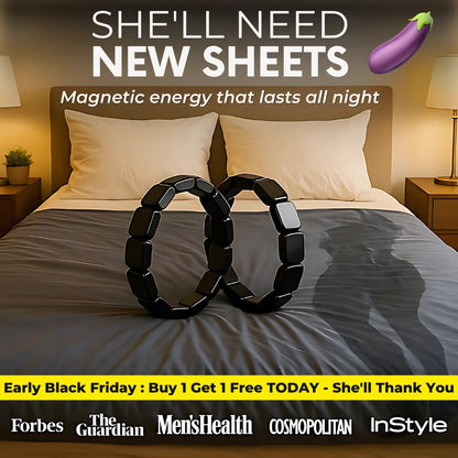 Get 2x Extra Hemistone Hematite Bracelets for 29.99€