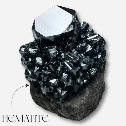 Get 2x Extra Hemistone Hematite Bracelets for 29.99€