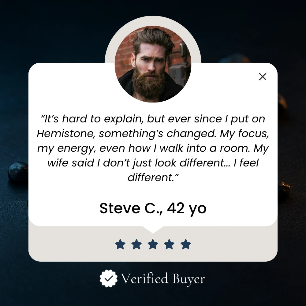 Get 2x Extra Hemistone Hematite Bracelets for 29.99€